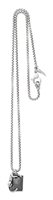 Collana Giovanni Raspini Uomo BLACK PANTHER in Argento Ematite 12377 - 12377